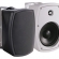 SPK30B - 30W 100V/8ohm Indoor / Outdoor Cabinet Speakers, Black (PAIR)