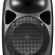 TITAN8AB - 8" 180W RMS Active Polypropolene Music Cabinet Loudspeaker, Black